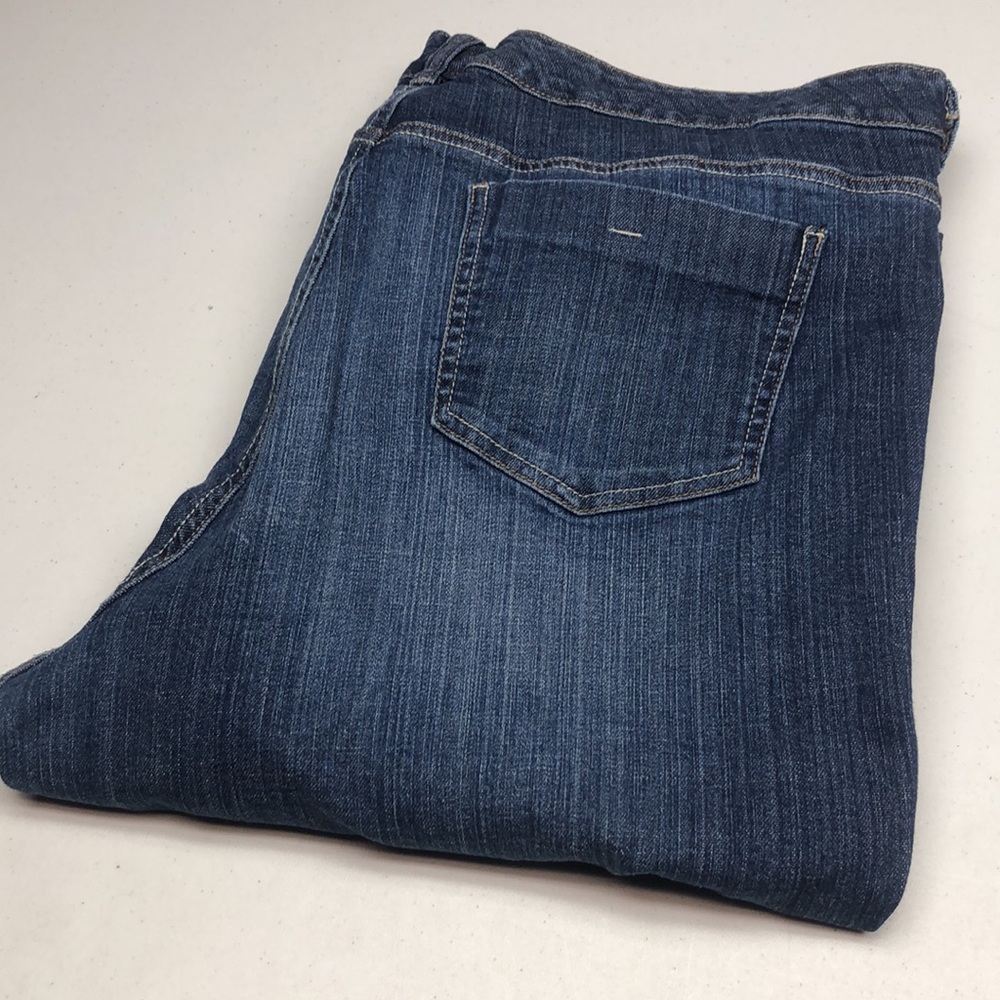 ALFRED SUNG VINTAGE WIDE LEG JEANS 20Wx30 ⭐
